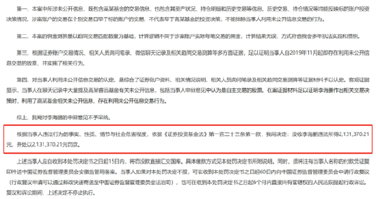 中信证券前(⤴)员工偷看高毅邓晓峰持仓，用老婆和小姨子(🕝)账户买股票被查